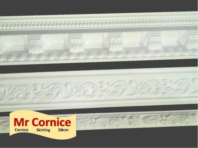 Moulded cornice and Dado rails