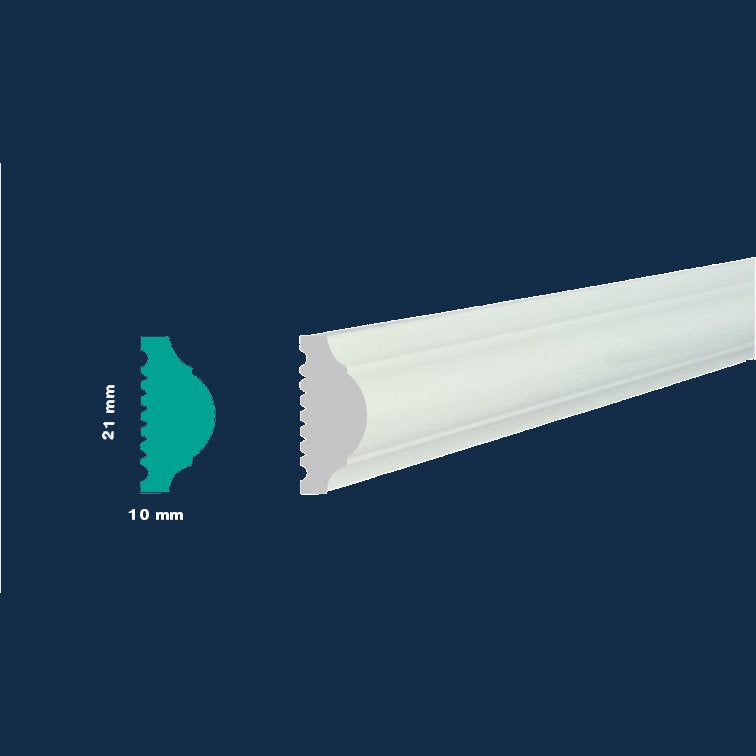 3048WN Dado rail 21x10x2700mm - per 2.7m length
