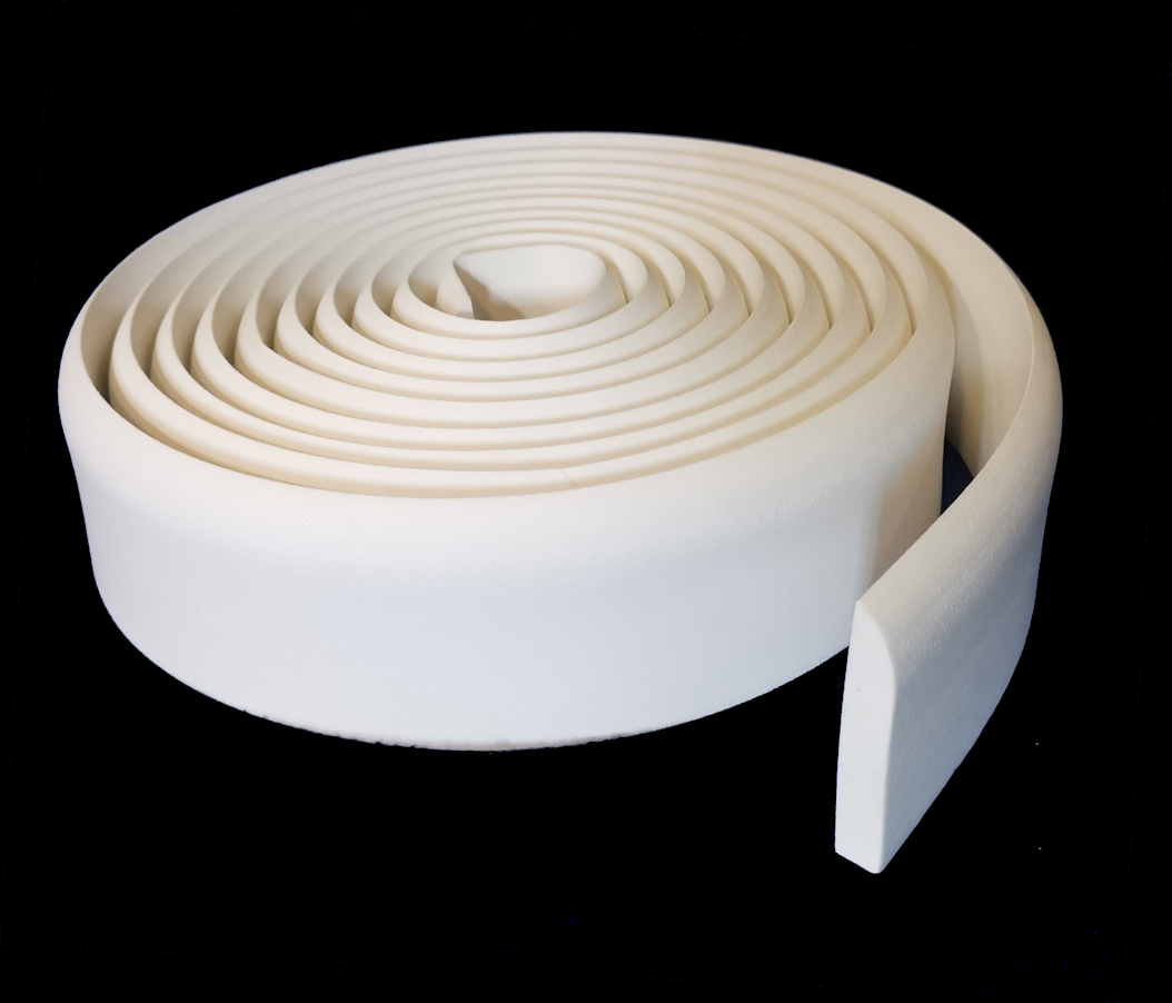 FlexiSkirt 69mm x 10mm Bullnose EQ400 Flexible Skirting - 4.8m rolls