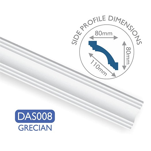 DAS008 Grecian Moulded Cornice
