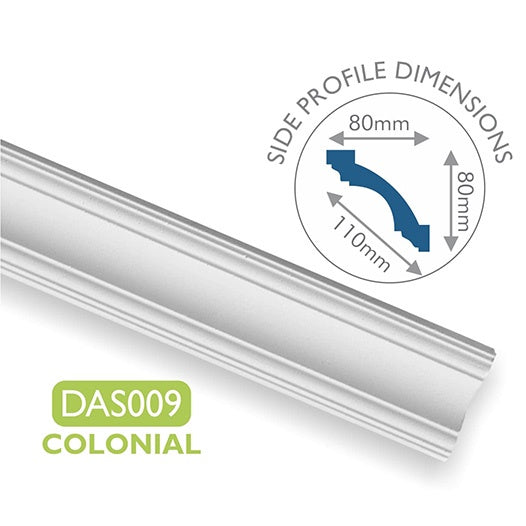 DAS009 Colonial Moulded Cornice