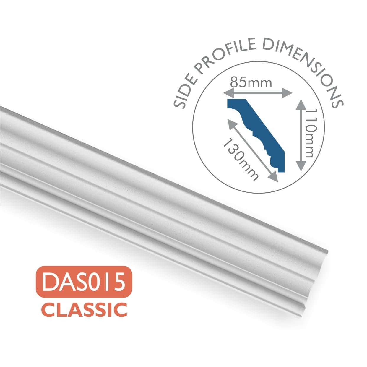 DAS015 Classic Moulded Cornice