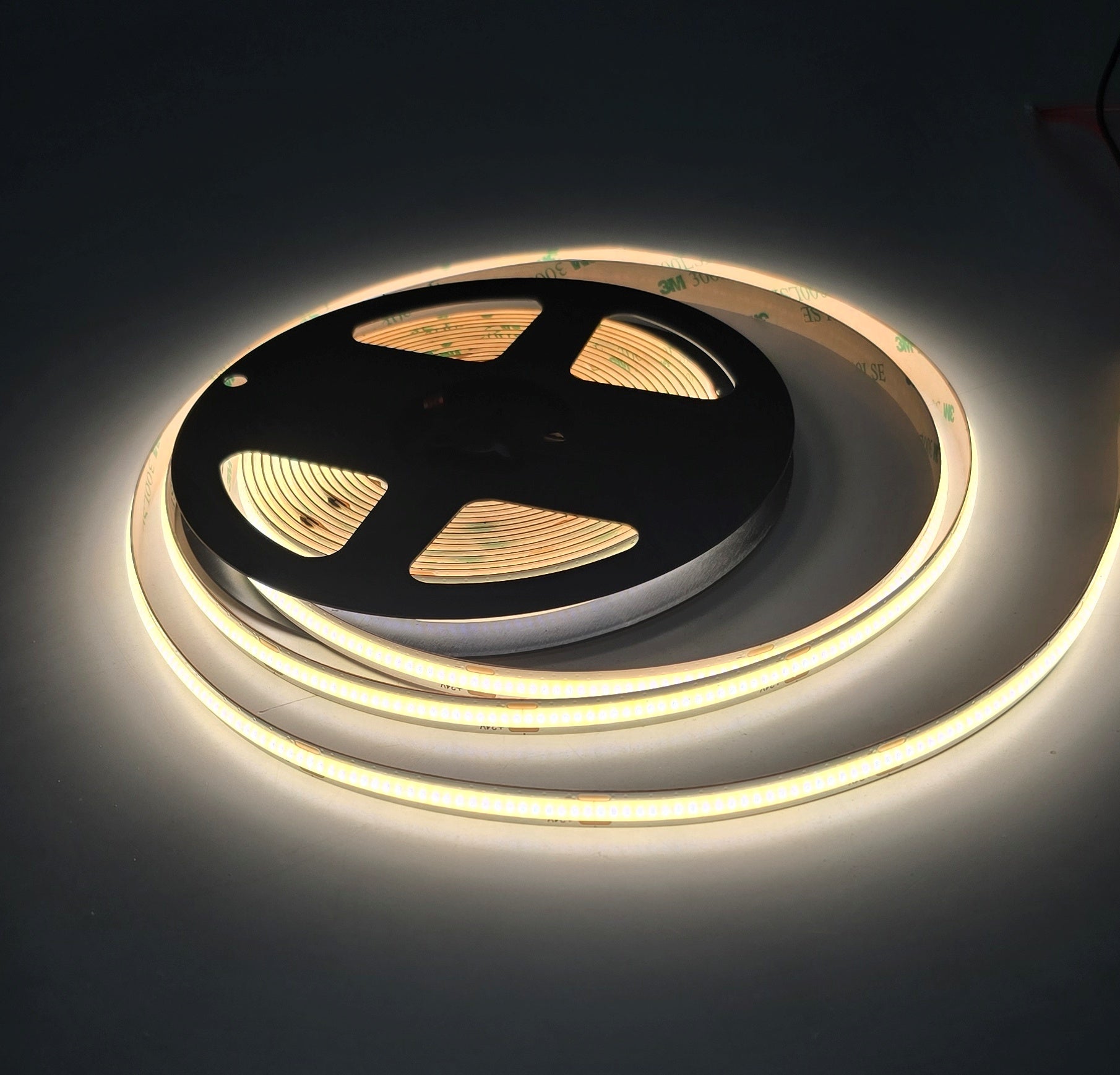 8mm LED Strip lights (24v) 5m FCOB 4000K 50mm cut length 10w/m