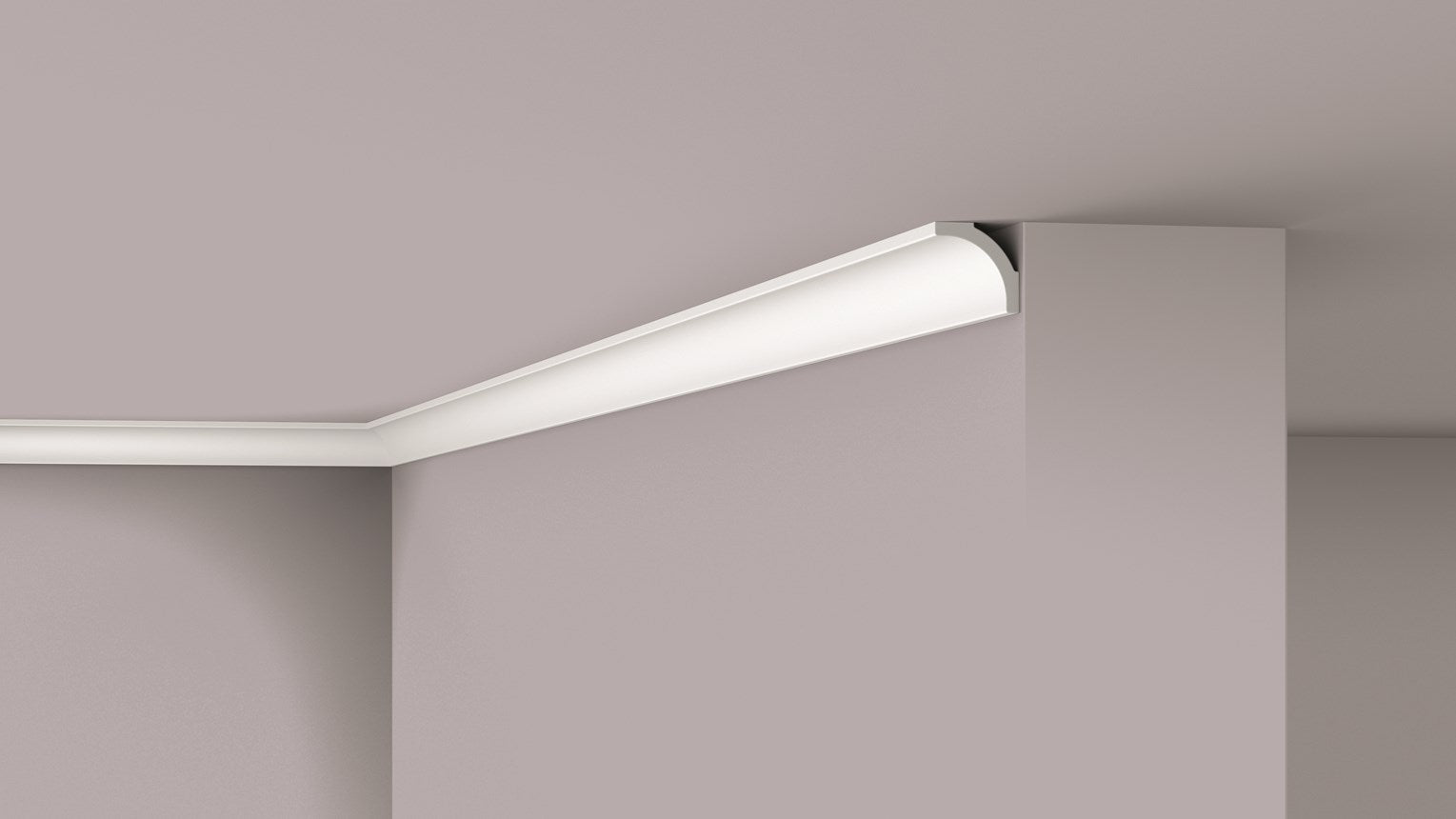 NMC B2 35mm x 35mm Extruded Cornice - Per 2m length