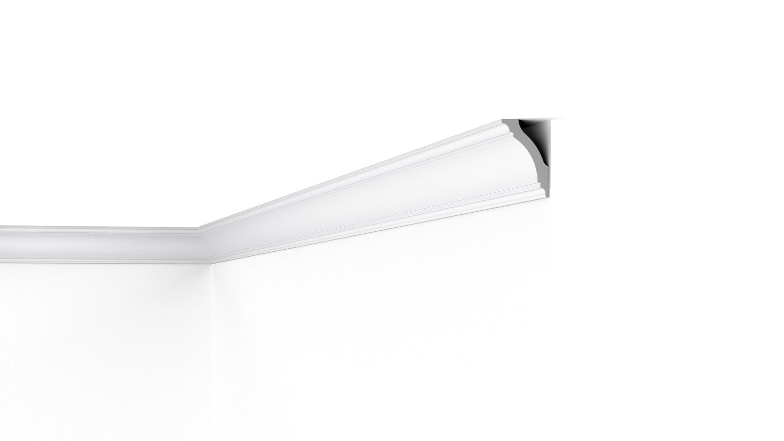 NMC GK 75mm x 50mm Extruded Cornice - Per 2m length