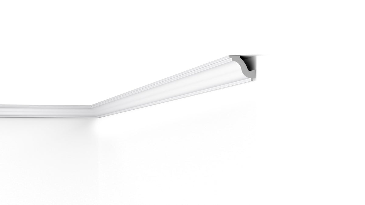 NMC H 45mm x 50mm Extruded Cornice - Per 2m length