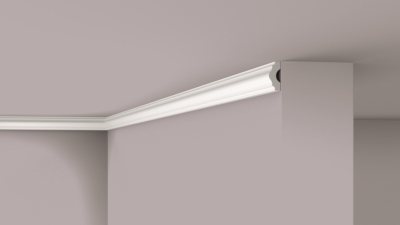 NMC I 38 x 16 Extruded Polystyrene Cornice - Per 2m length