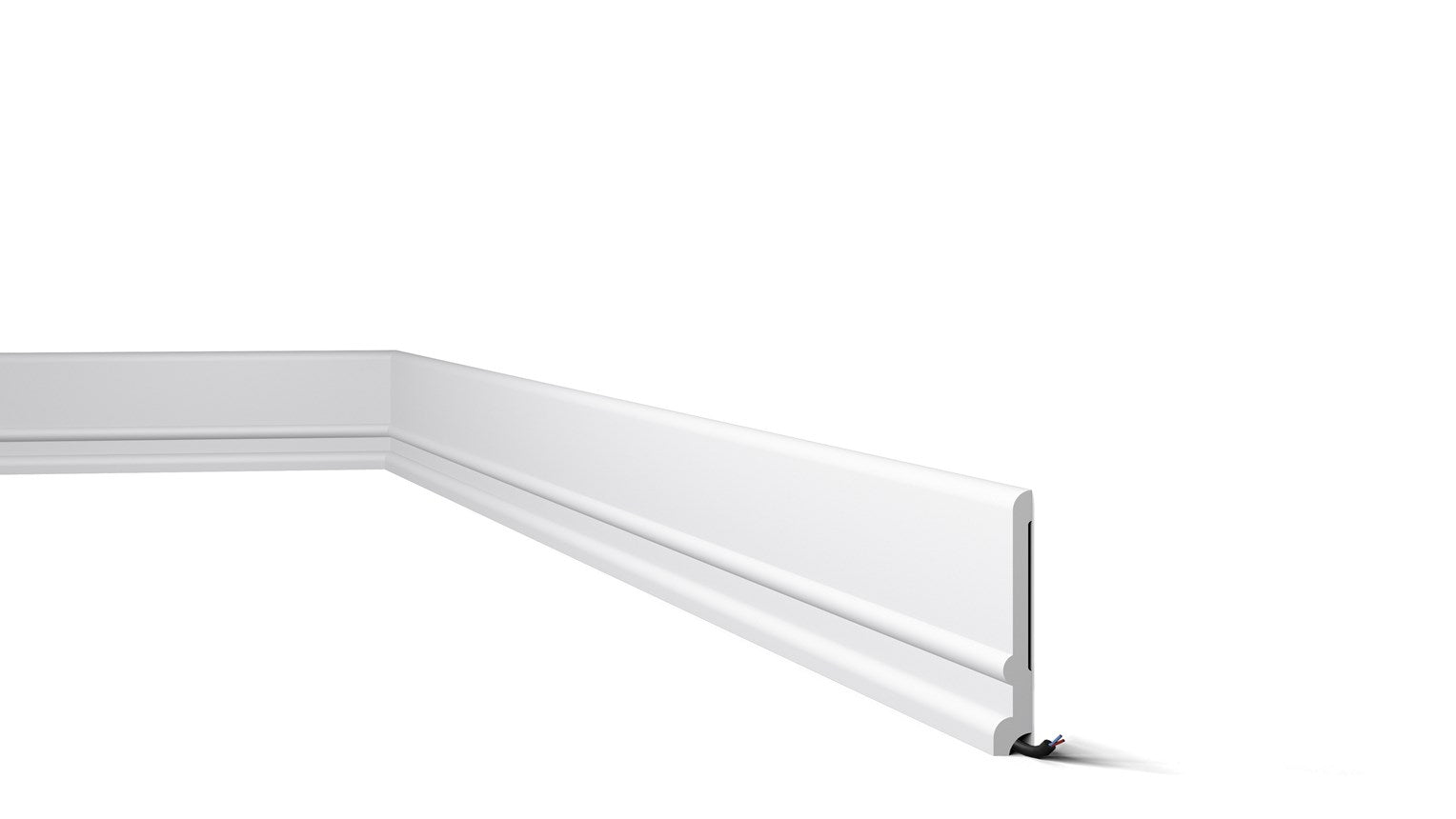 FD21 Wallstyl 130x18x2000 Skirting board HDPS - 2m length