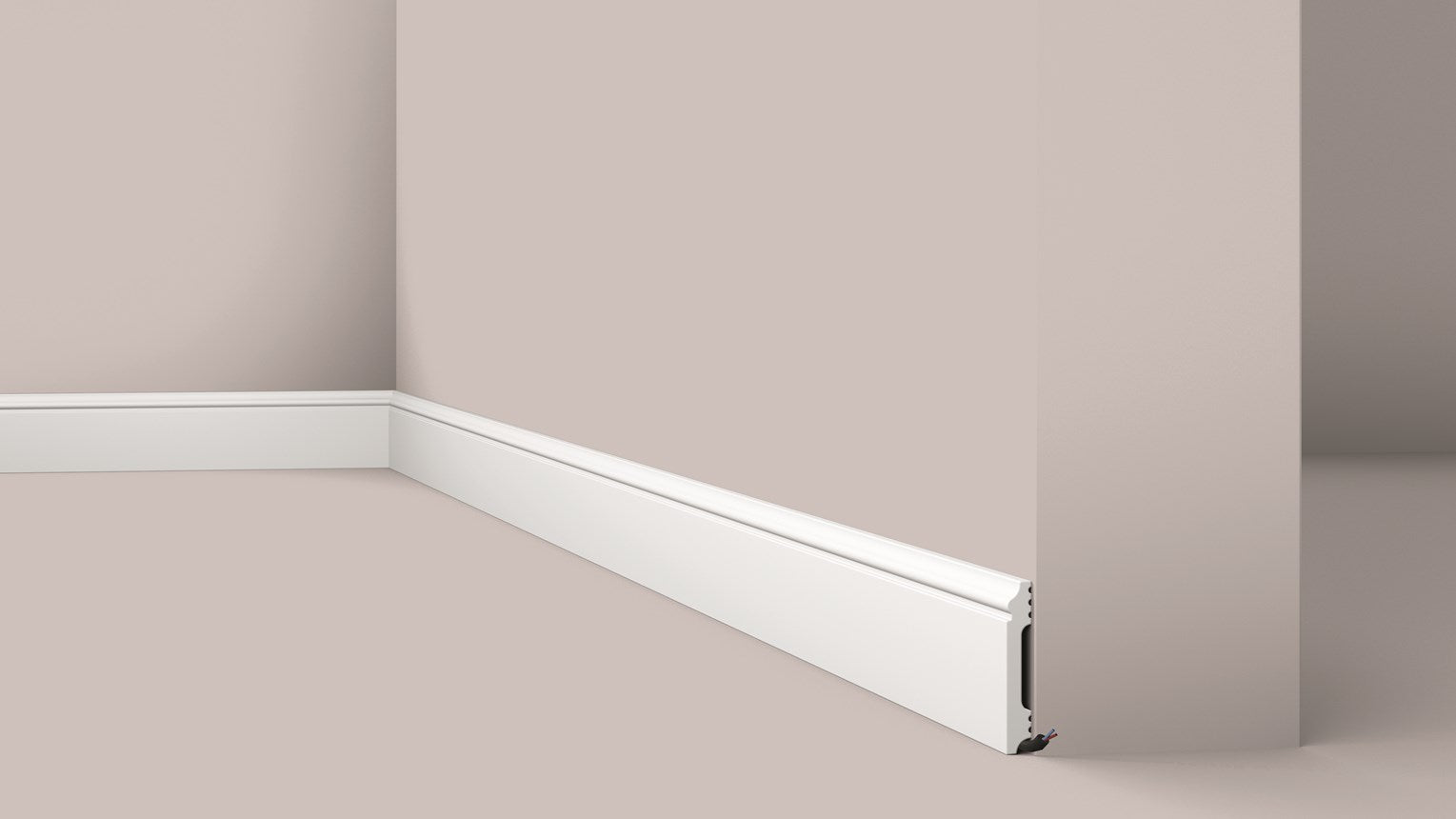 FL1 Wallstyl 80 x 13 x 2000 mm Skirting