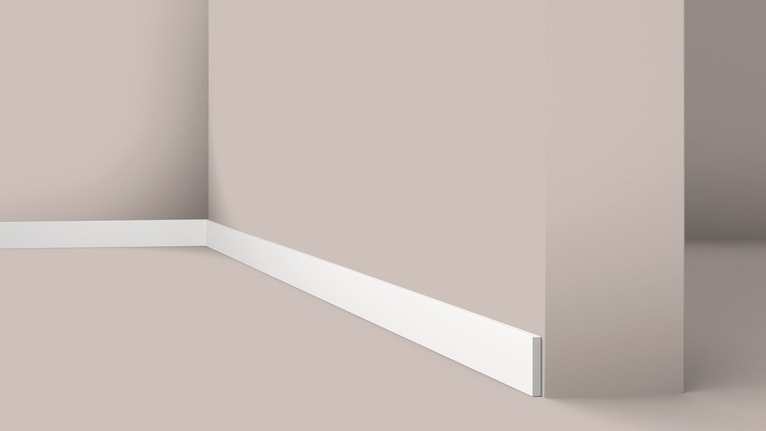 FL10 50 x 8mm HDPS Skirting board - 2m length