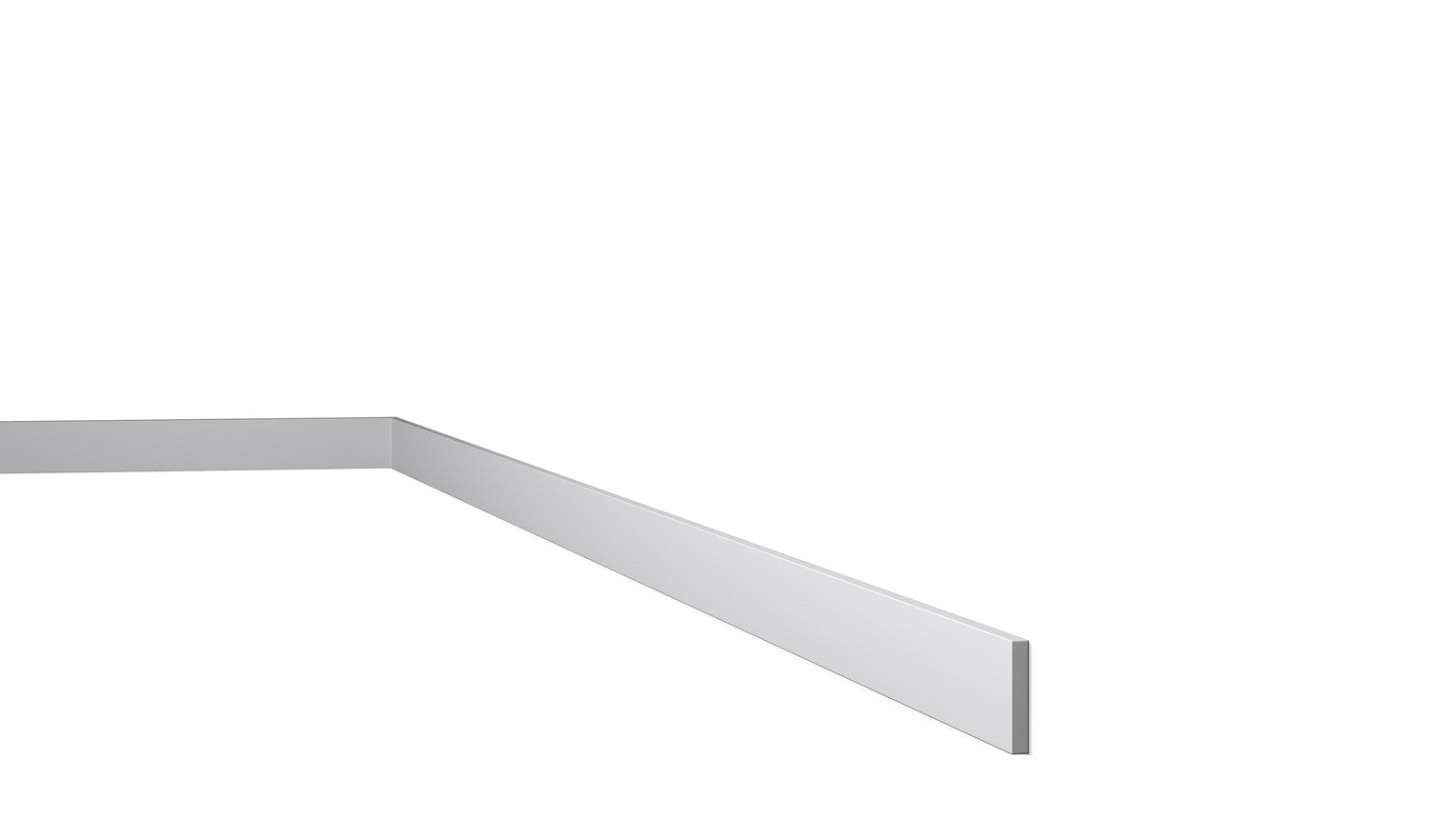 FL10 50 x 8mm HDPS Skirting board - 2m length