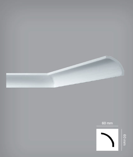 Bovelacci B6 Cornice (I762) 85mm (60mm x 60mm) - per 2 m length