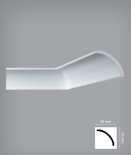 Bovelacci B9 Cornice (I767) 134mm (95mm x 95mm) - per 2 m length