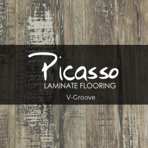 Picasso V-Groove AC4 Laminate Flooring - Sold per box