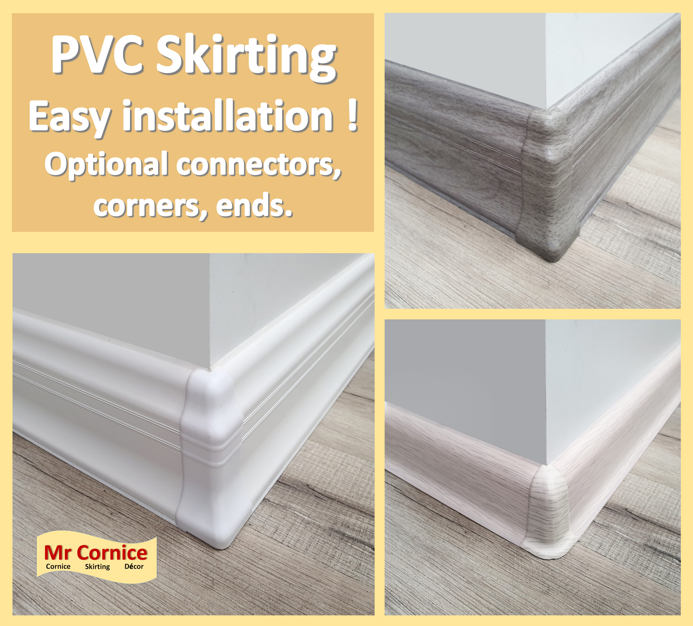 PVC Skirting Boards