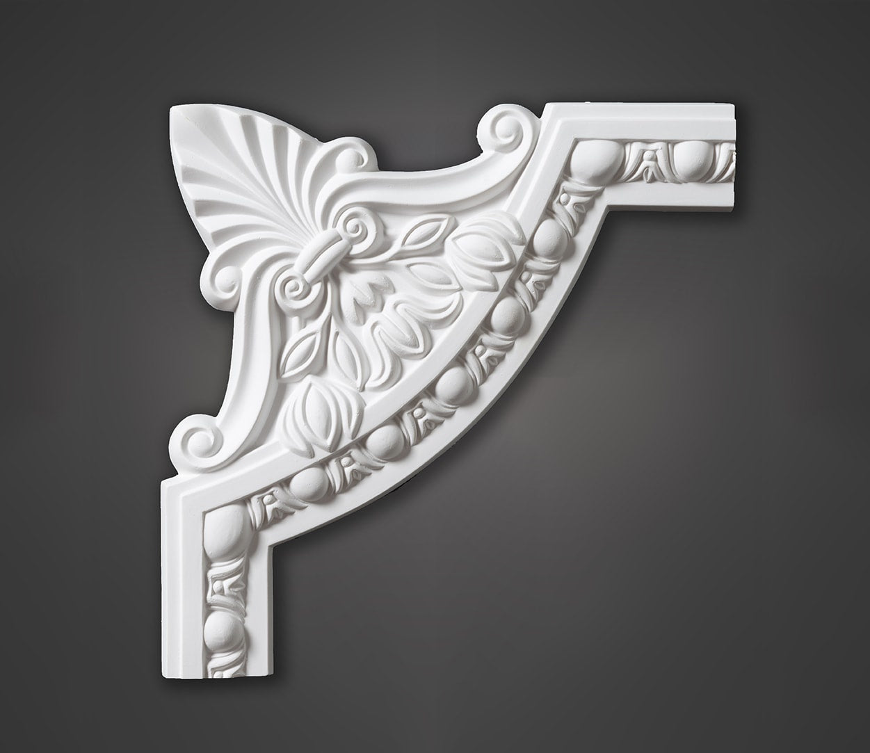 13255-11 PU Corner Piece 255mm x 255mm