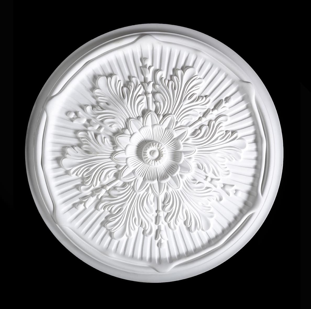 176007 PU Ceiling Medallion/Rose 535mm