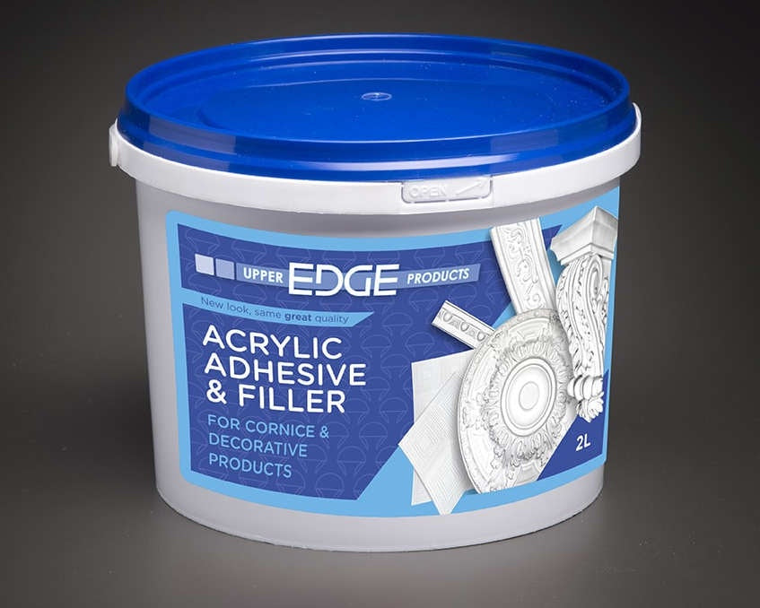 Upper Edge Acrylic Glue - 2 Litre Bucket