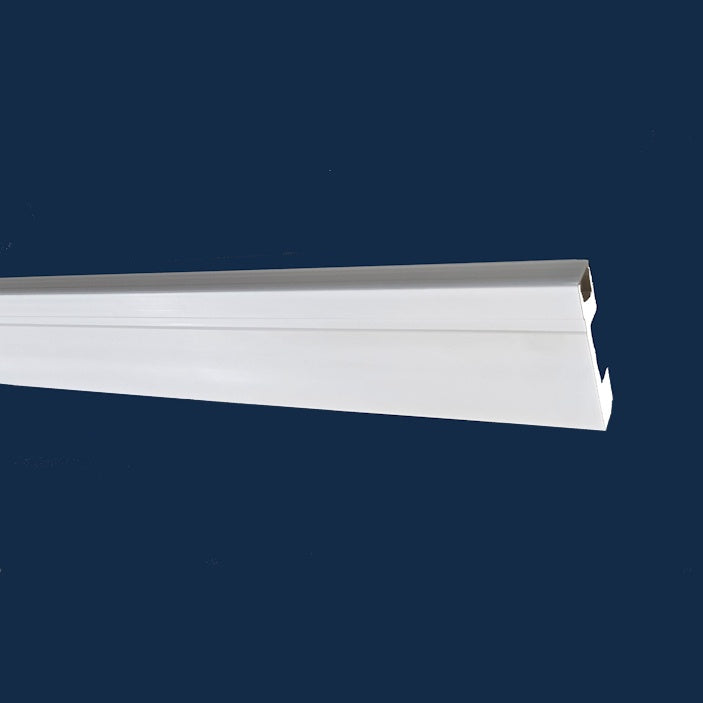 3039 LED Polymer Skirting 80 mm x 23mm (2.7 m length)