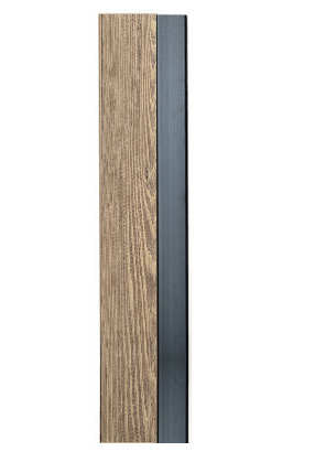 Slimline Wide Slat Economy polymer wall paneling and cladding