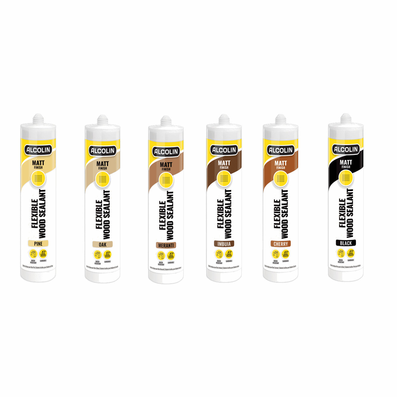 Alcolin Flexible Wood Sealant - 280ml