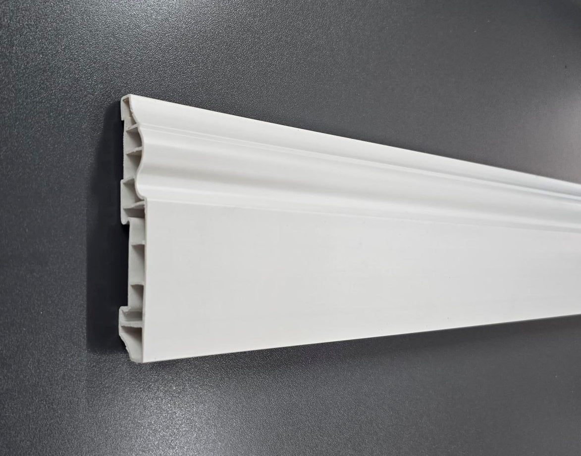 TITAN PVC Skirting 100mmx17mm x 2.4m - Per Length