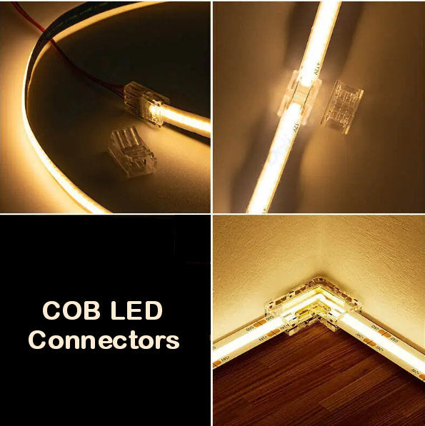 10mm Connectors for COB LED strip lights