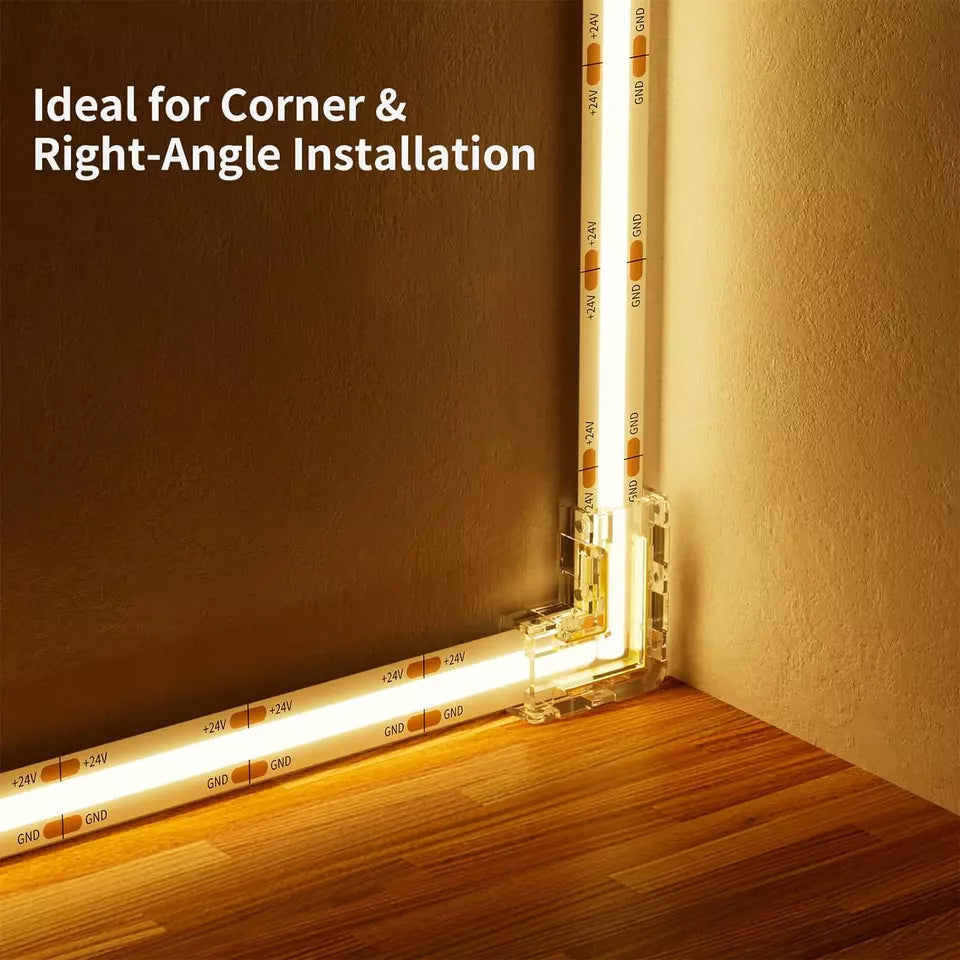 10mm Connectors for COB LED strip lights