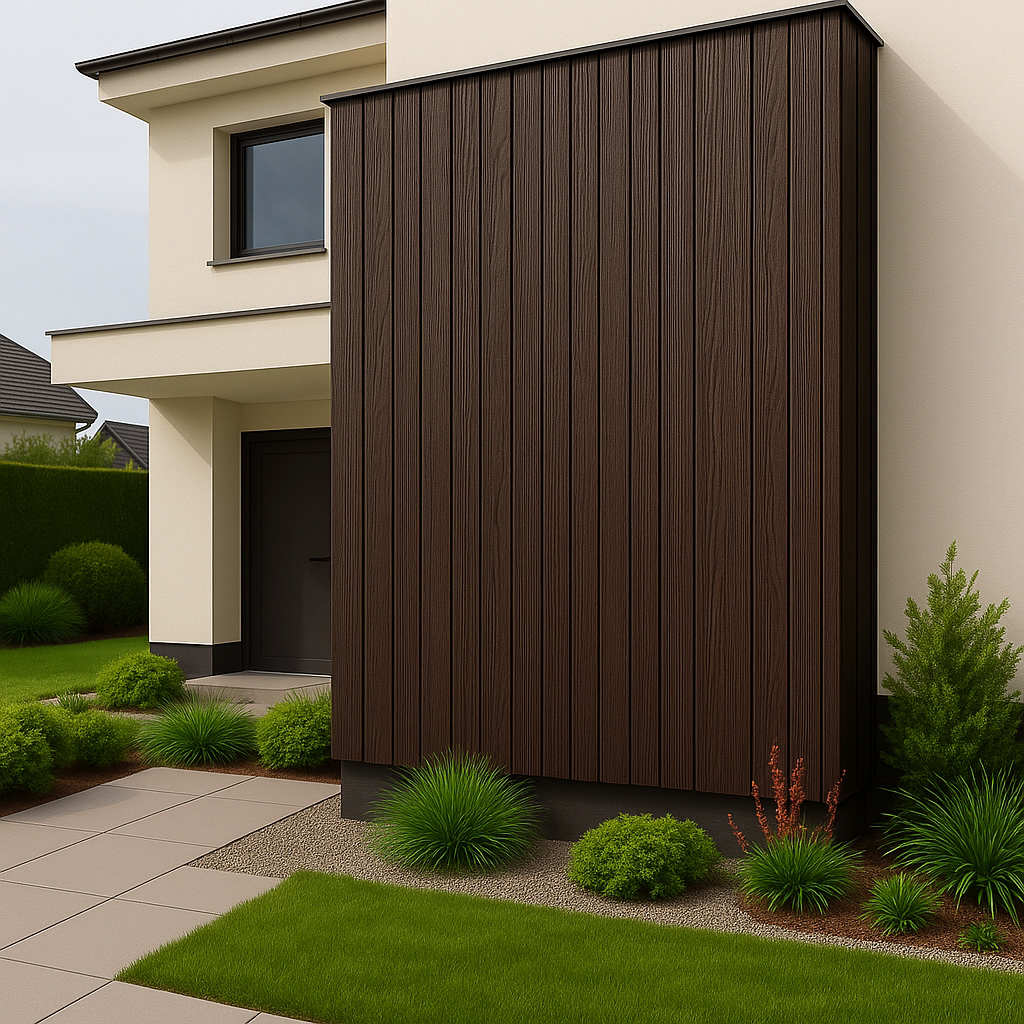 Wall Display Cladding Exterior wall cladding 2900x169x28mm - per 2.9m panel