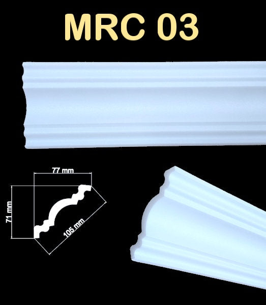 Contractors MRC03 105mm Cornice - per 2m length