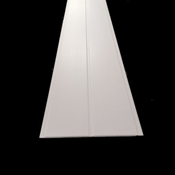 25C00 Matt White Grooved PVC Ceiling (Factory Order) - Per Panel