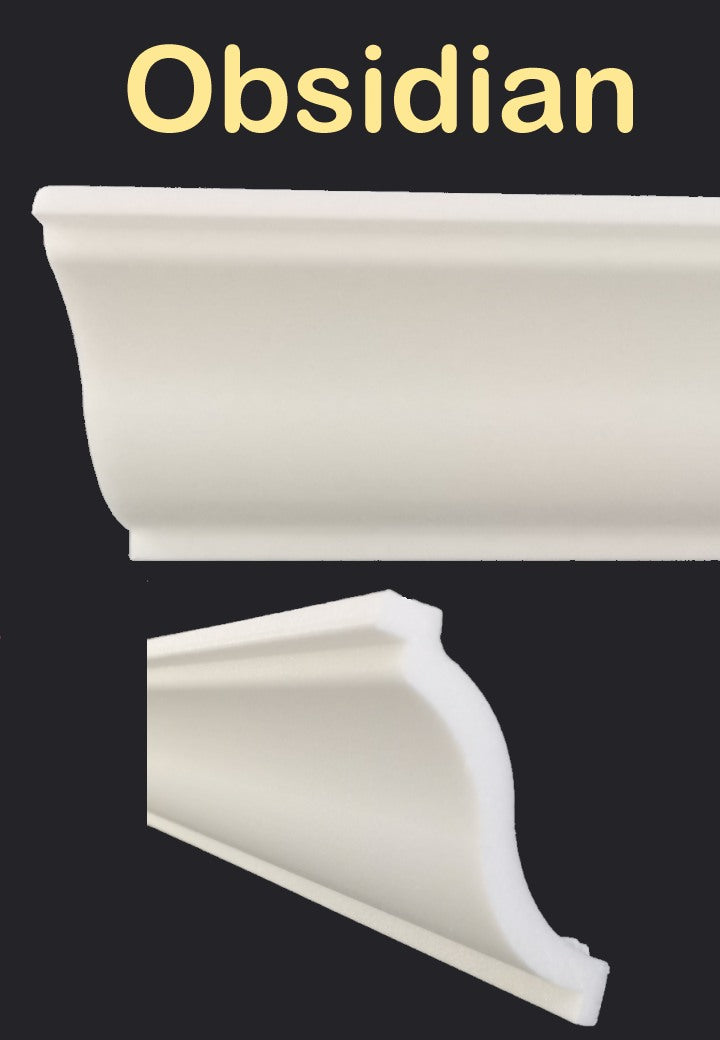 Obsidian Ceiling Obsidian Cornice (per 2 m length)