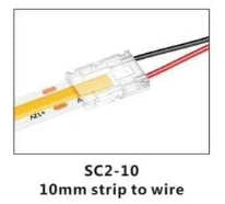 10mm Connectors for COB LED strip lights