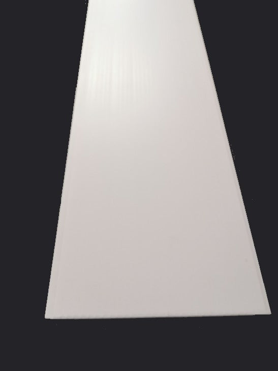 Matt White Plain (25B00) PVC Ceiling Board - Per Board