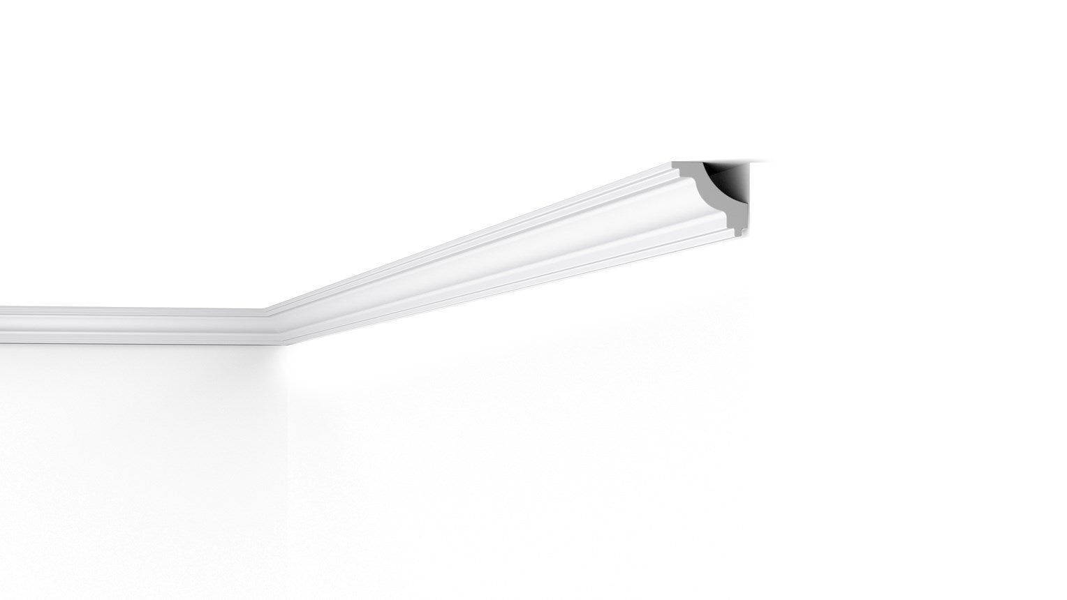 NMC J  45 x 50 mm Extruded Cornice - Per 2m length