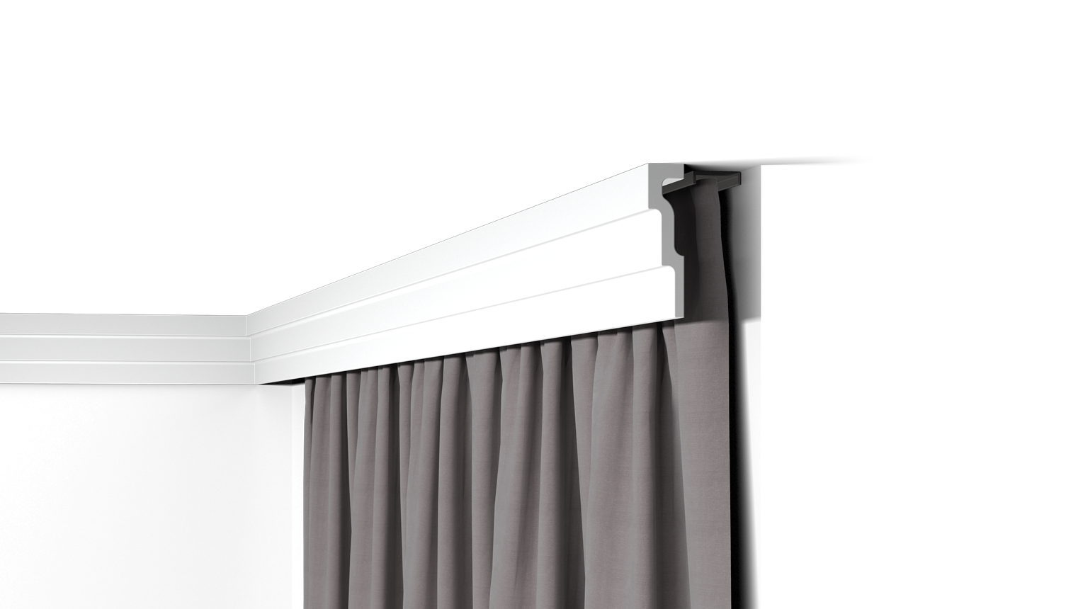 NMC M1  120 x 30 mm Extruded Cornice - Per 2m length