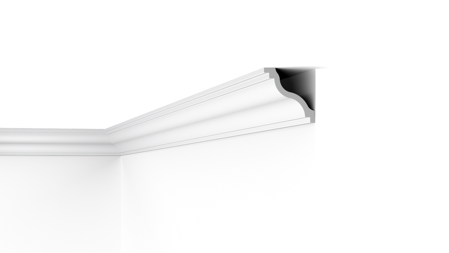 NMC SL 100mm x 100mm Extruded Cornice - Per 2m length