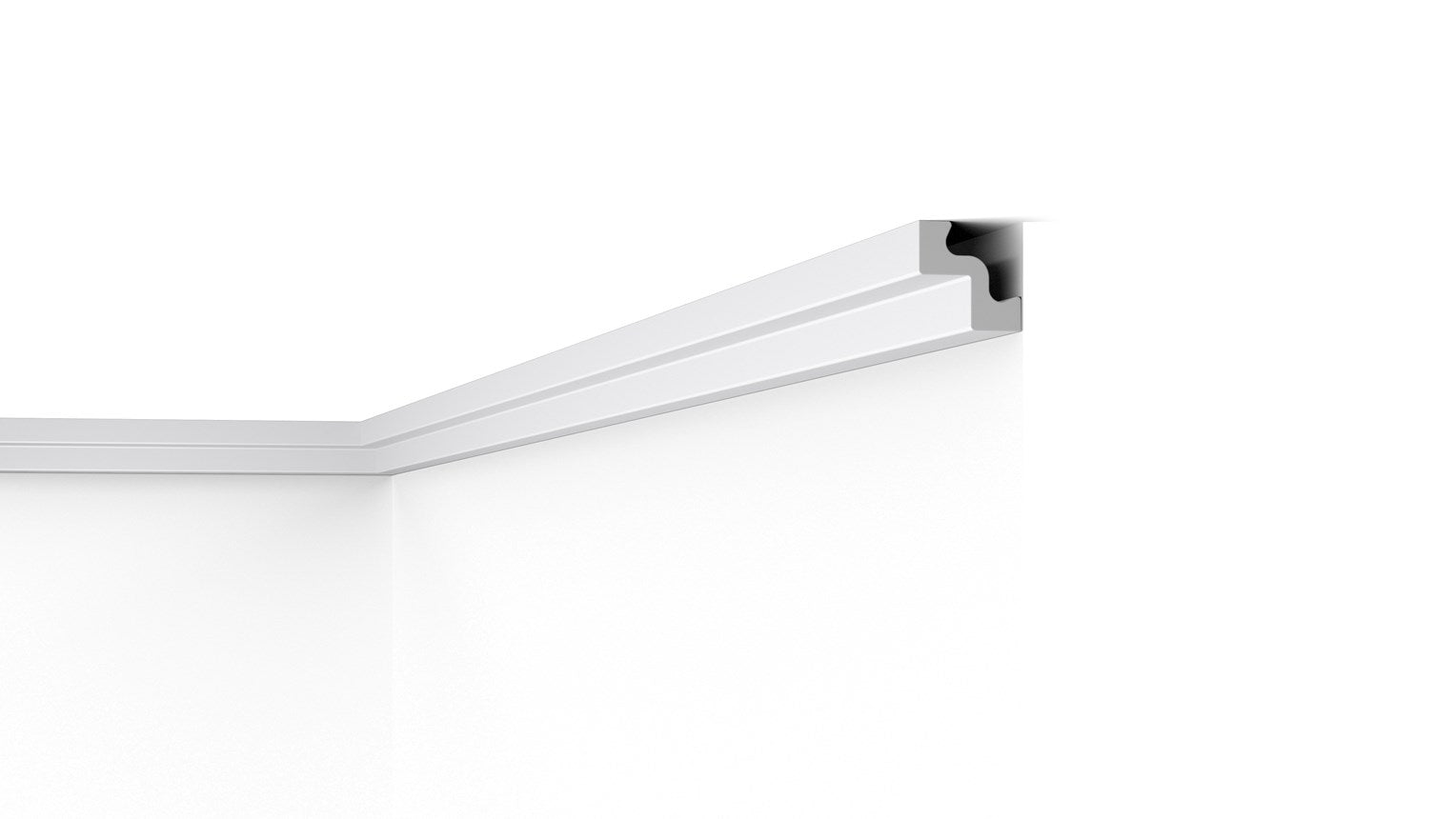NMC ST2 50mm x 50mm Extruded Cornice - Per 2m length