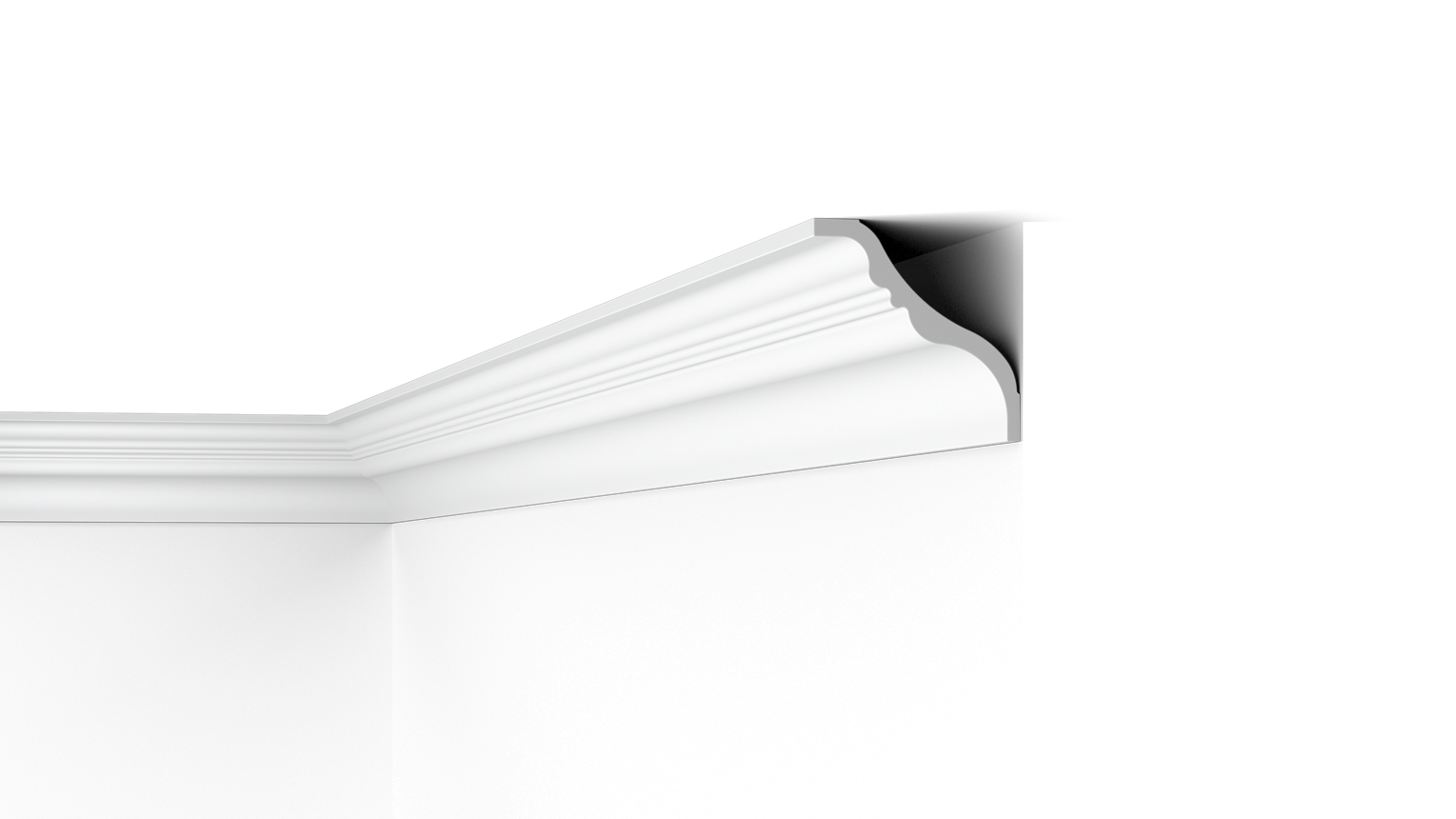 NMC TI - Extruded cornice 138x138 2m length