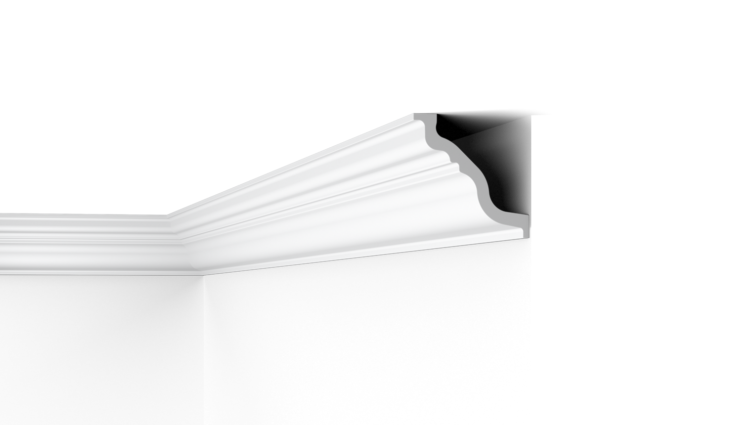 NMC TL 150x150 Extruded cornice - per 2m length