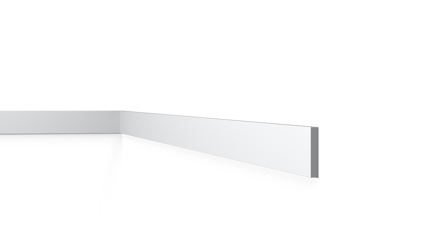 FL10 50 x 8mm HDPS Skirting board - 2m length