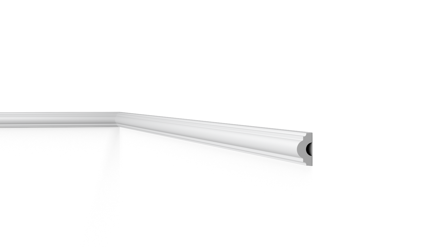 WL7 Dado Rail (25mm x 13mm x 2m) Per 2m length