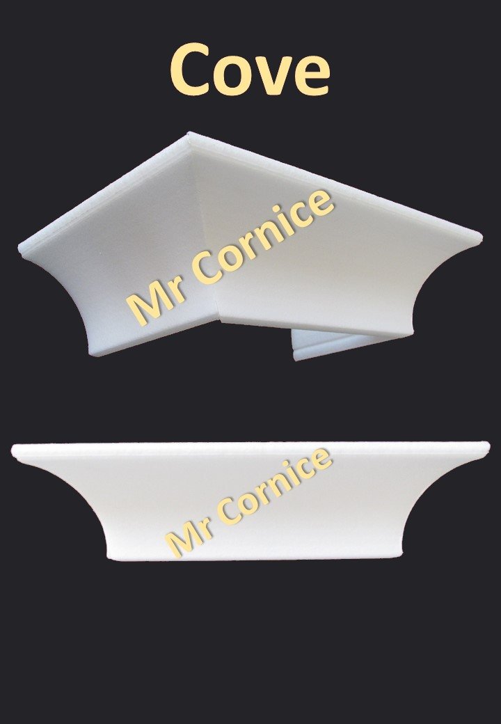 Mr Cornice Cove profile (Per 2 M Length) Cornice