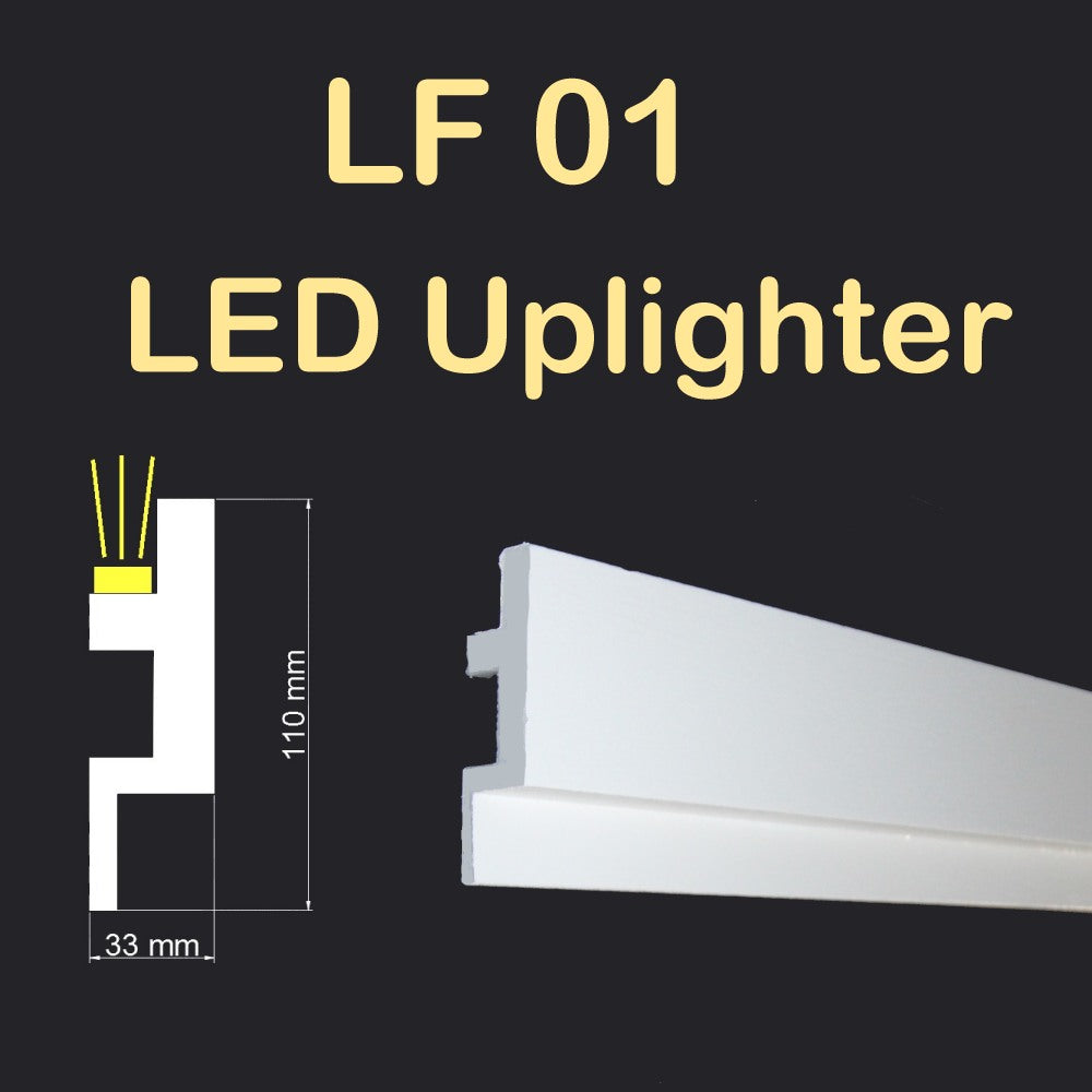 LF01 - LED Uplighter (per 2 m length)