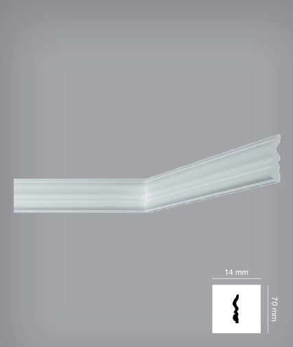 Bovelacci N (I770) 14mm x 70mm Cornice (per 2 m length)