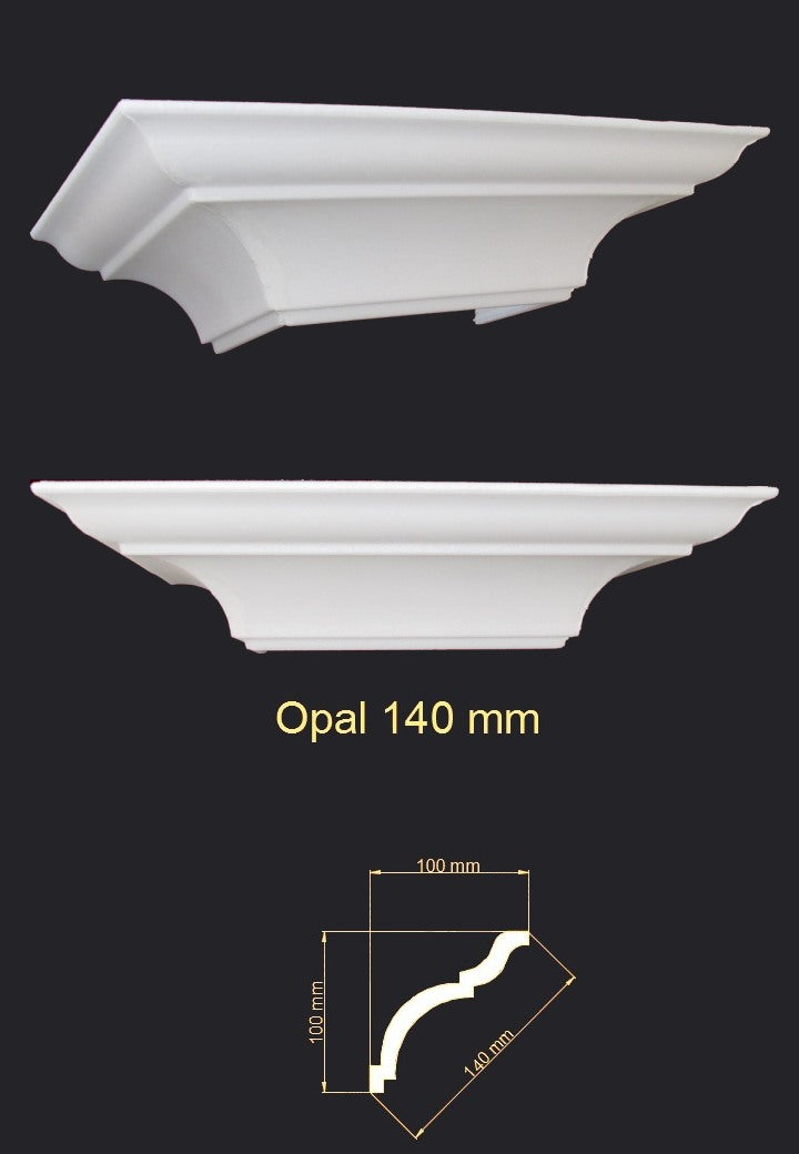 Opal Cornice (per 2 m length)